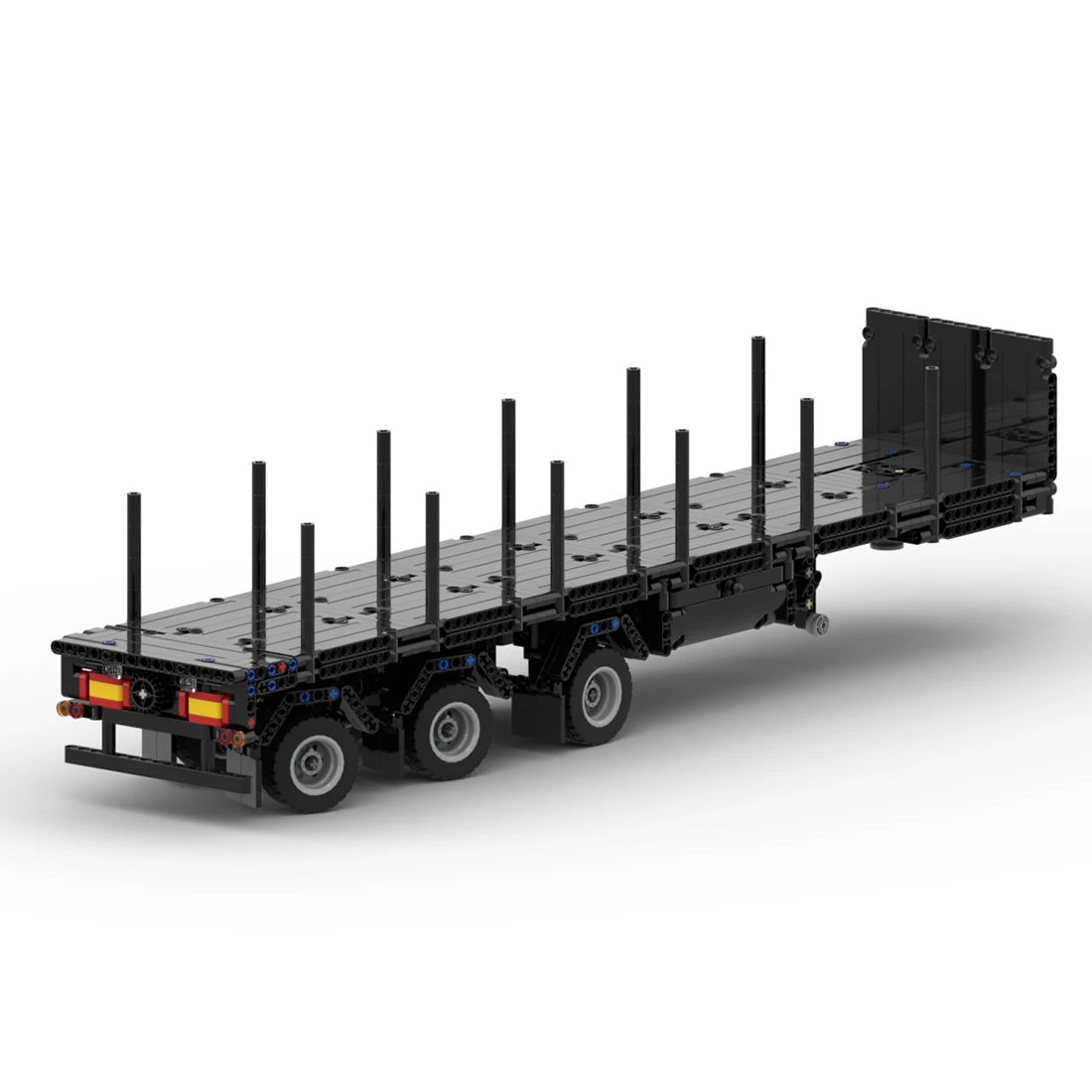 

Authorized MOC-93880 874 PCS/Set Platform Semi-Trailers With Steering Axles For 42078 42098 Anthem Trucks Building Blocks Kit