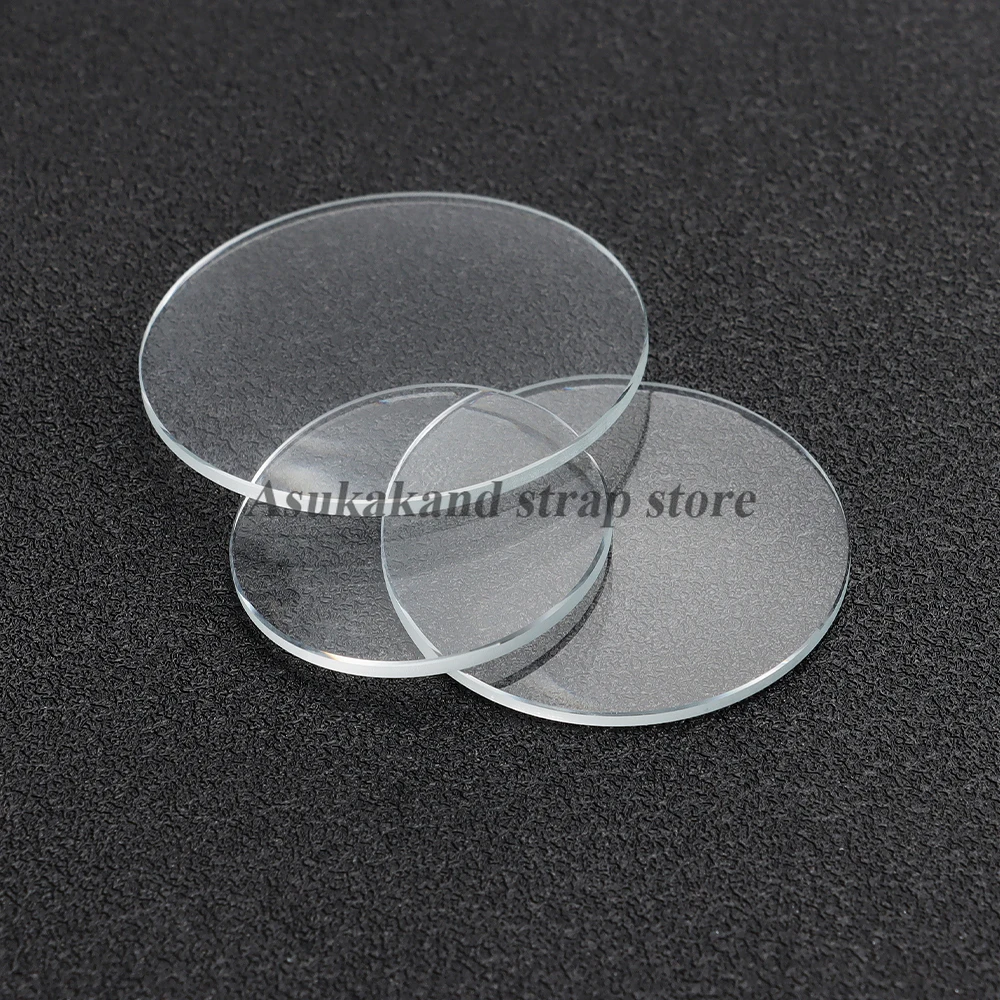 Premium Round Single Dome Mirror Watch Glass – Multiple Thickness & Diameter Options