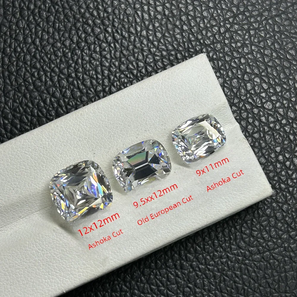 

Meisidian-старая европейская огранка, подушка, Муассанит D vs1, алмаз для кольца