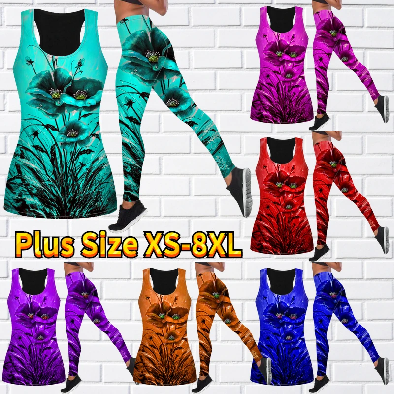 Casual Sexy Sportswear Suit Fashion Comfortable Yoga Pants Women's 2