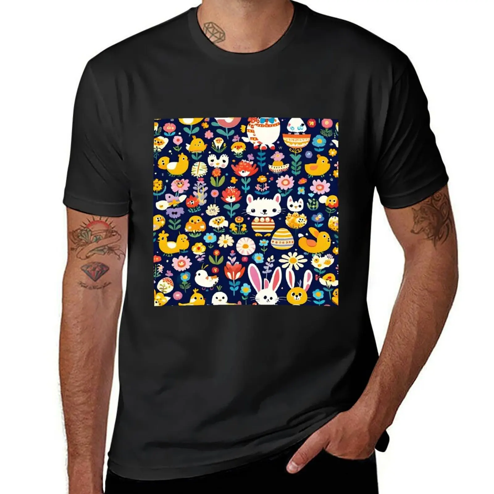 

Springtime Frolic 2 T-Shirt quick-drying blanks customizeds plus sizes T-shirts for men cotton