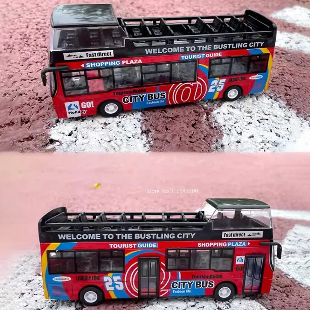 カーズ オーバーサイズ DOUBLE DECKER BUS Amazon.com: 1/42