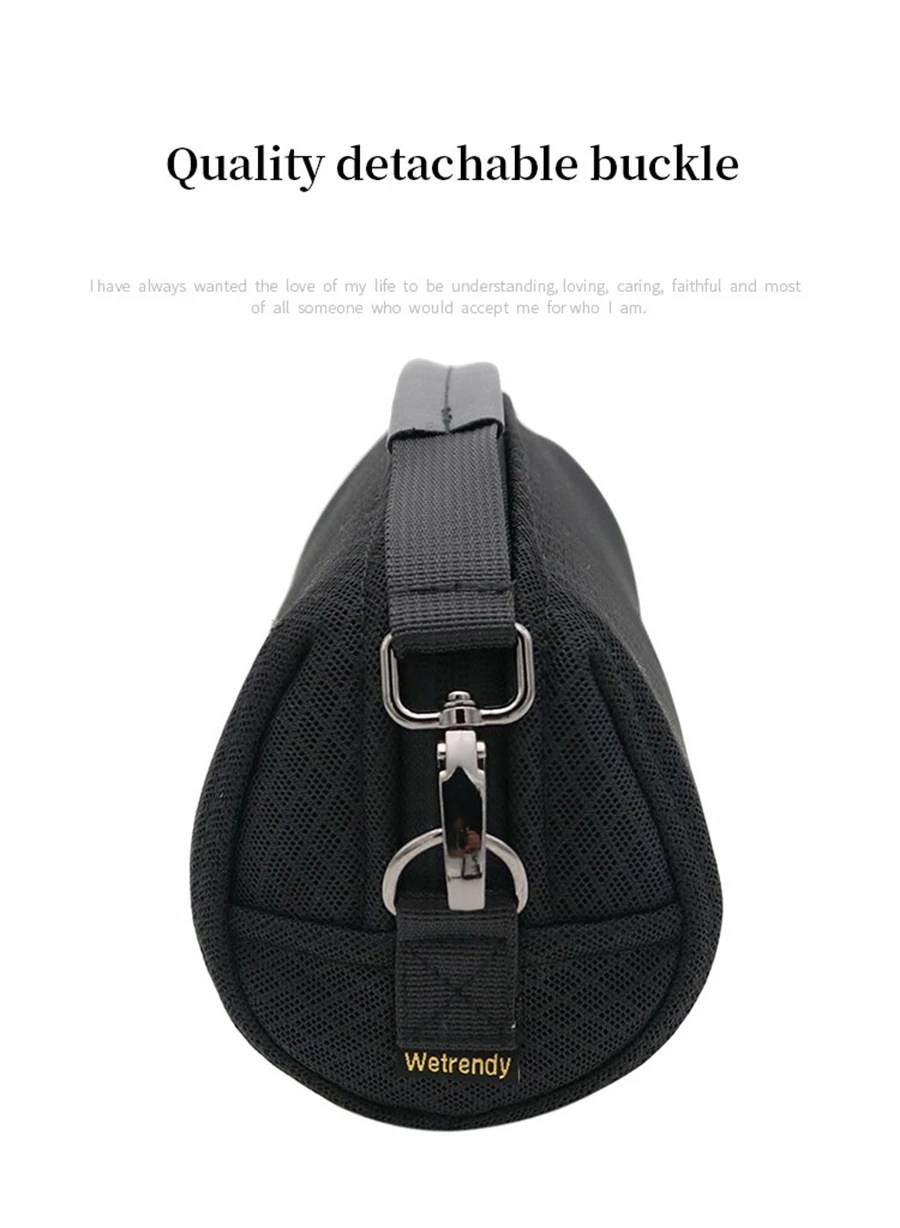 Portable Bag for JBL CHARGE6 Speaker Sound Permeable Bags Charge 6 Outdoors Travel Carrying Transparent Case