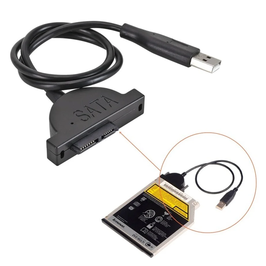 YIGETOHDE USB 2.0-̴ Sata II 7 + 6 13  , Ʈ CD/DVD ROM   ̺ ȯ ̺  ׵ Ÿ