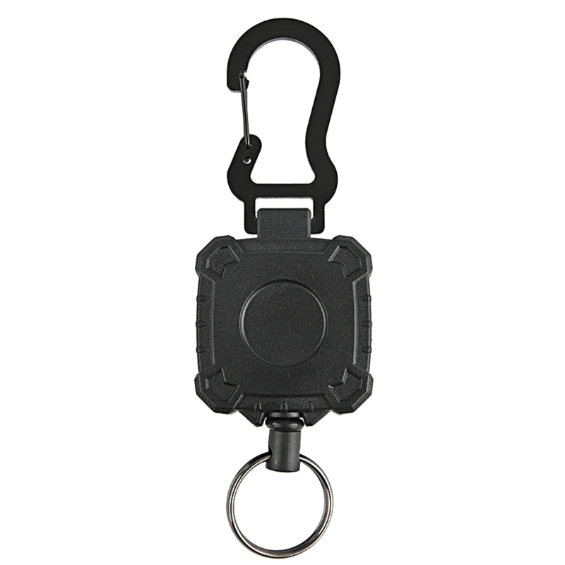 

ABS Plastic Retractable Badge Holder Reel, Heavy Duty ID Badge for Key Holder Clip, Retractable for Key Chain, W Drop Shipping
