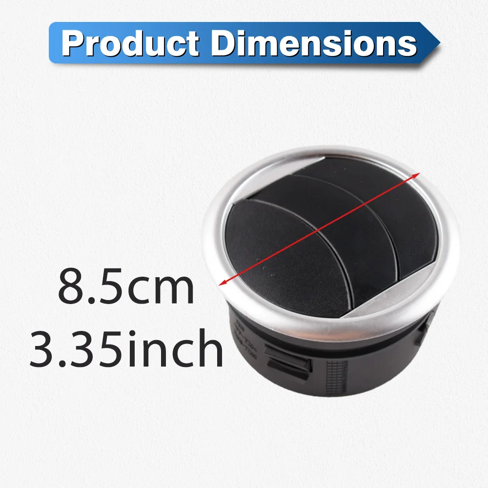 스즈키 비타라 2015-2021 차량 대시보드 에어벤트 에어컨 사이드 아울렛 벤트 그릴 73630-56P00