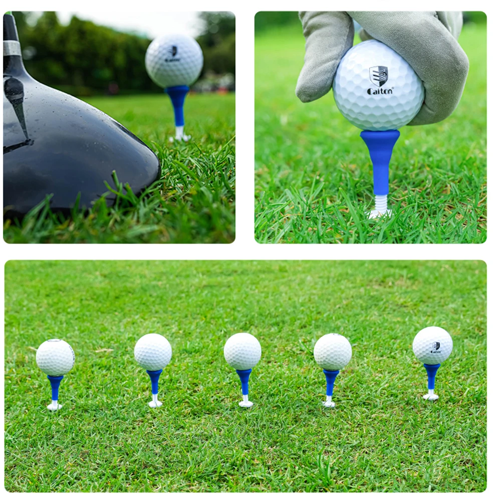 Golf Tees Adjustable Height Freely Golf Ball Holder Plastic Golf Outdoor Auxiliary Practice Golf Accessories Supplies Drop Ship