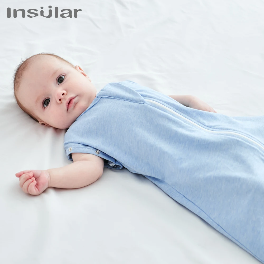 Newborn Baby Sleeping Bag 0-9 Months Newborn Cocoon Cotton Baby Raised Hand Anti-shock Swaddle Sleep Sacks Boys Girls Sleepwear 5