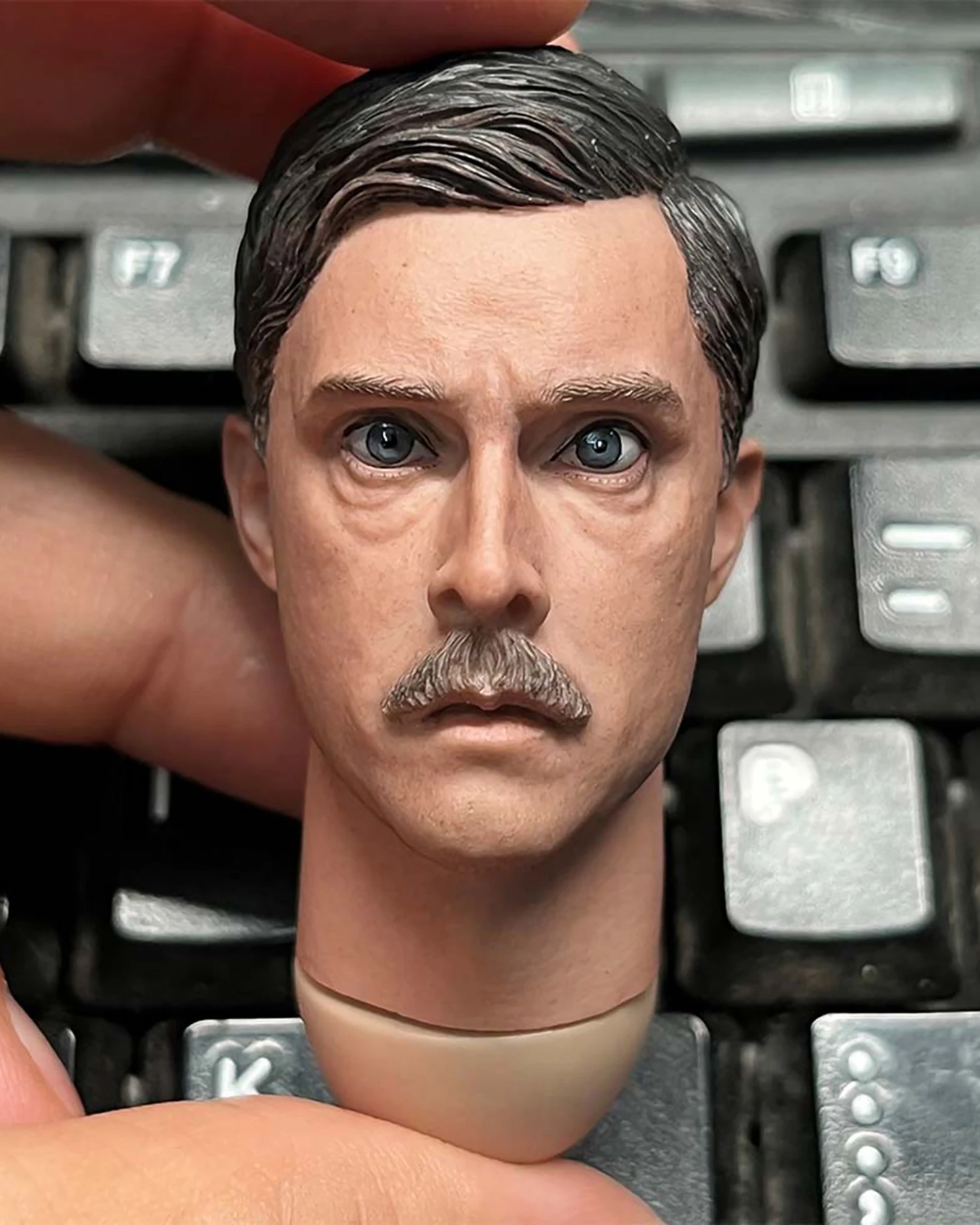 

German Solier Man Head 1/6 Scale Custom Male Head Fit for 12'' Military Action Figure