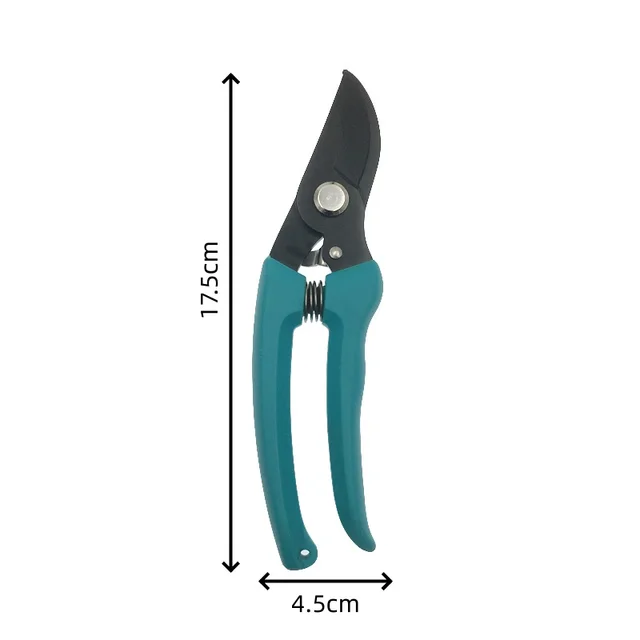 Garden Scissors with Black Oxide Coated Pruning Shears Horticultural Pruner for Flowers Shrubs Trees Branches Orchard Trimming 6