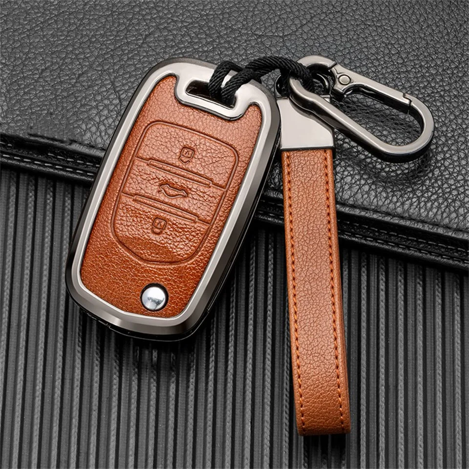 Car Remote Key Cover Case For Baojun 730 510 560 310 630 310W Auto Smart Key Accessories Full Cover Shell Car-Styling Keychain