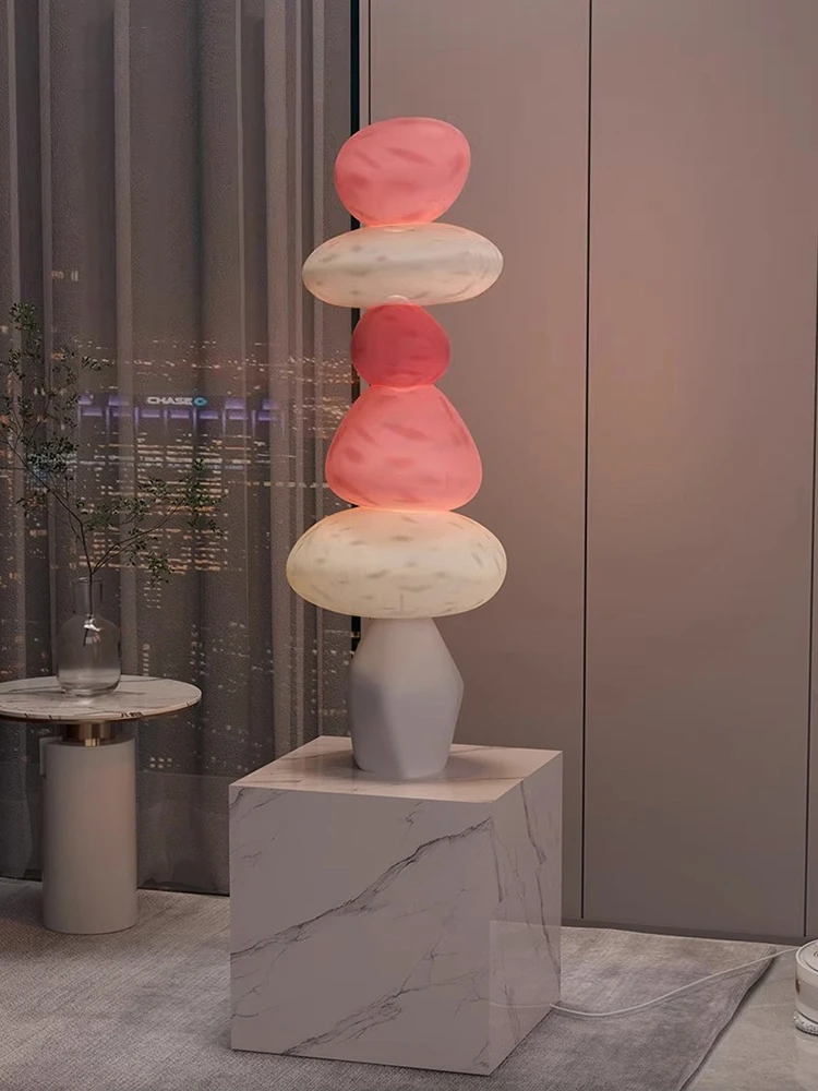 

Creative Luminous Sculpture Decorations Hotel High-End Art Ornaments Home Decor Nordic Style Living Room Large Welcome Sculpture