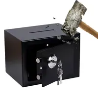 Digital Safe Box Safety Money Gun Electronic Lock Safe Fireproof Safes for Home Strongbox Small Cash Security Lockable Storage 1