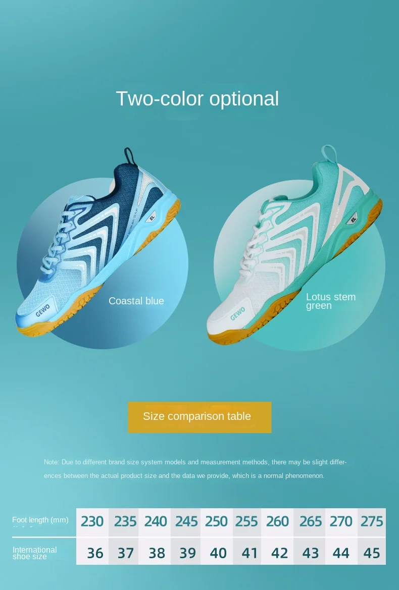 Shoe Brand Size Comparison