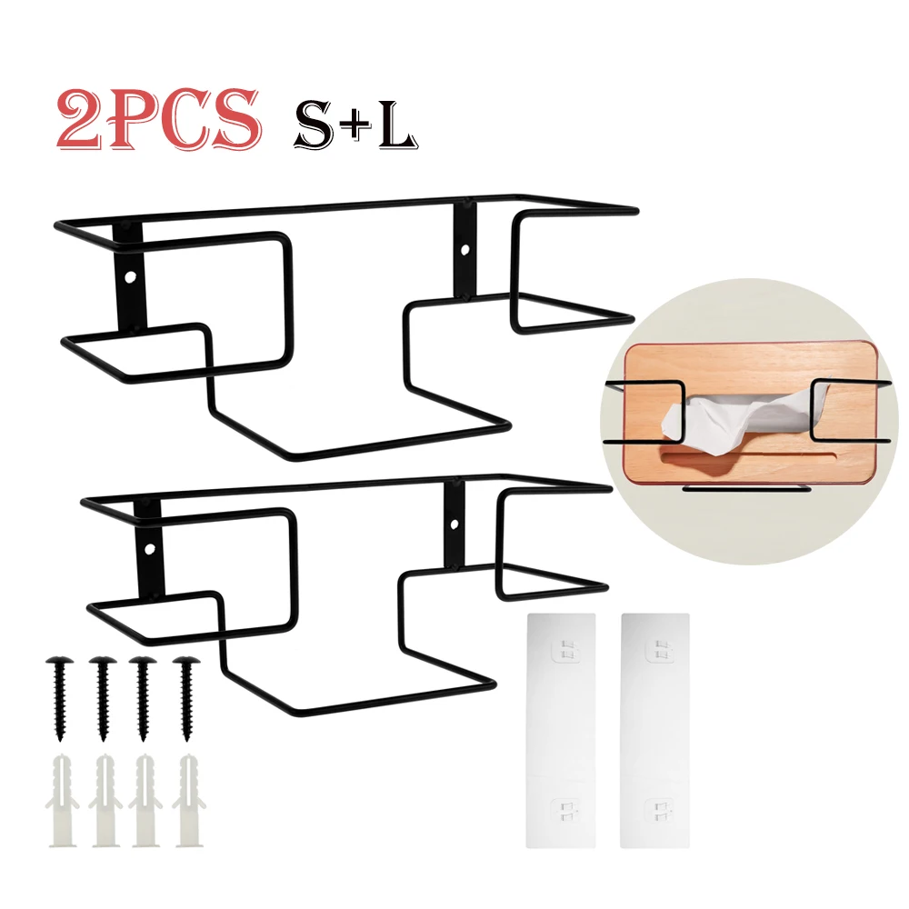 2Pcs Glove Holder Iron Wall Mounted Glove Box Holder Space Saving ...
