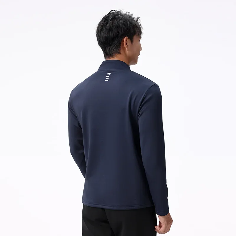 Monday Flow Golf Sportswear Men's Winter Keep Warm Coat Windbreaker Long Sleeve Golf Jacket Man Windproof Velvet Casual Coats