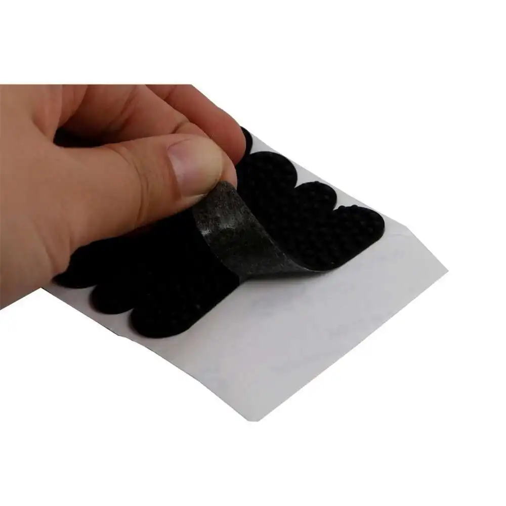 100pcs/lot Silicone Clothes Hangers Anti Slip Strip Clothes Rack Pad Windproof 6