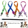 1 Pack Adjustable Dog Seat Belt, Elastic & Reflective Style, Durable Nylon Material, Pet Car Safety Belt, Dog Safety Accessory 5