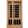 Sauna, 1-2-Person Low EMF FAR Infrared Sauna, Music System with Bluetooth Capability and Interior LED Control Panel, Sauna Room 3