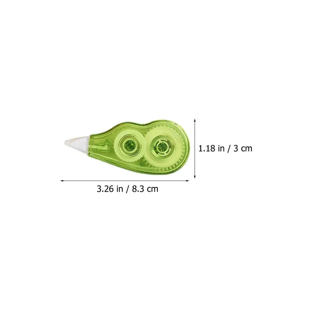 12Pcs Household Portable Correction Tape Kawaii White Out Corrector Promotional Gift Stationery Student Prize School Office 12M