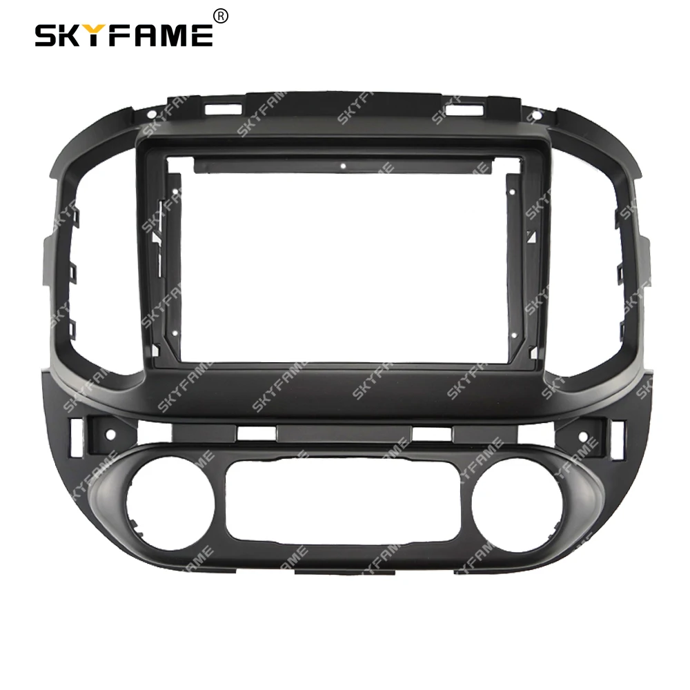 SKYFAME 자동차 프레임 페시아 어댑터 Canbus 박스, 안드로이드 라디오 대시 피팅 패널 키트, 쉐보레 콜로라도 트레일블레이저 GMC 캐논용