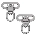 2Pcs Silver