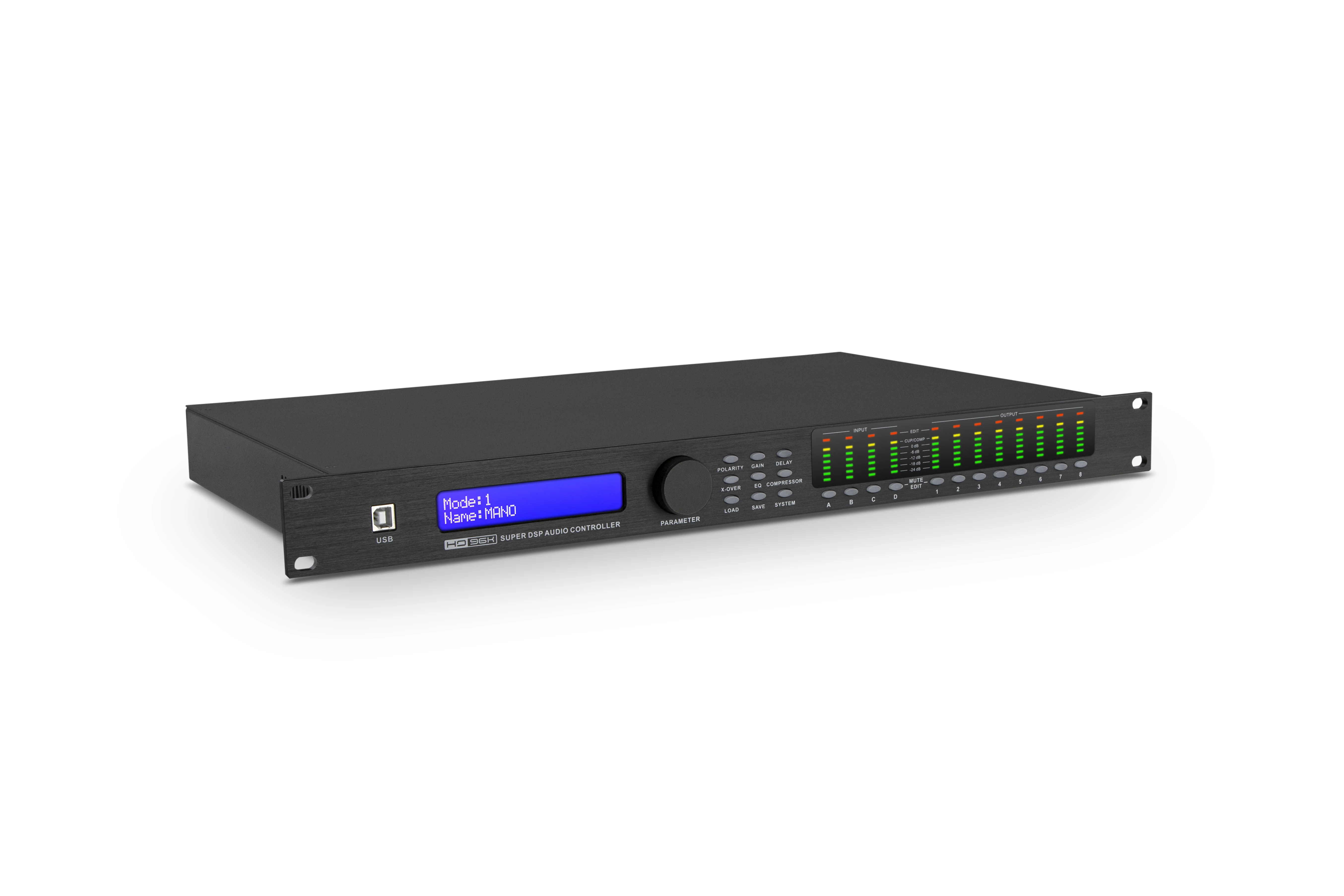 Top New Music Driver Rack 2 In 6 Out 4 In 8 Out Stage Processador No Driver Required Original Software Pro Professional Speaker