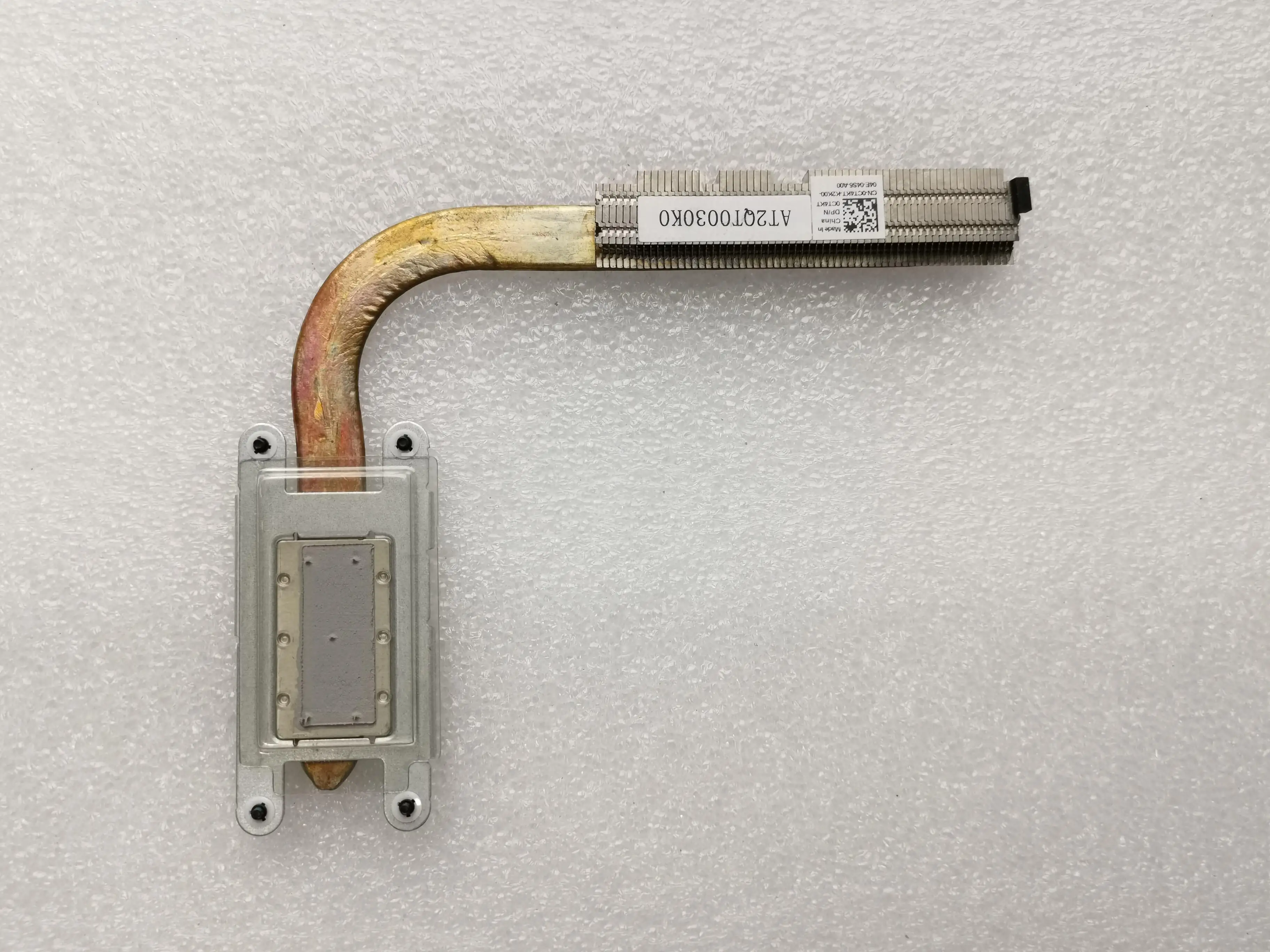 New Original heatsink cooling fan For Dell Inspiron 3593 3590 3595 Radiator Copper Tube Heatsink 0CT4KT