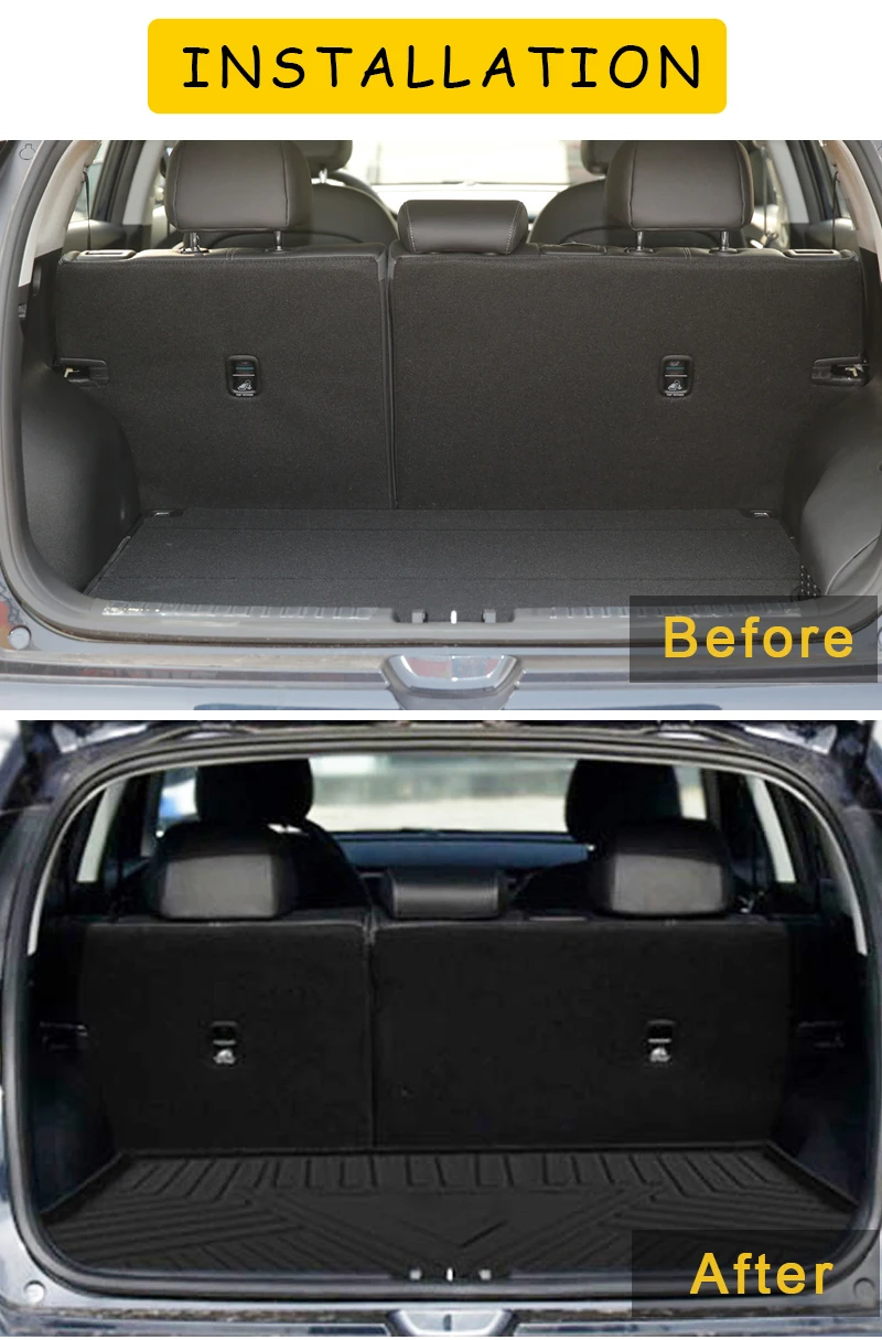 Tera De Maletero De Coche Personalizada De Cuero De Microfibra Para