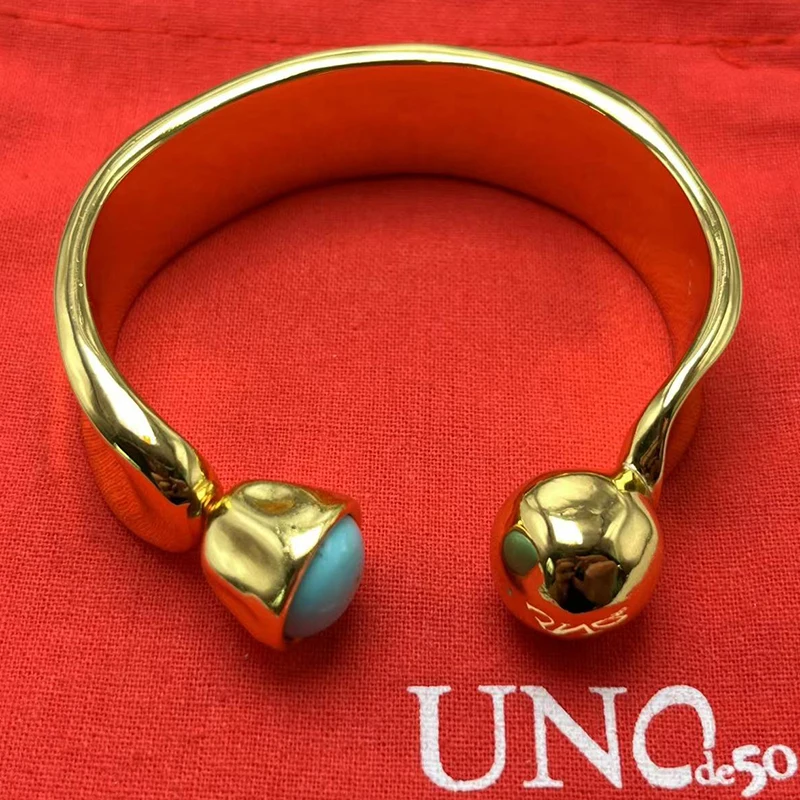 

Новинка 2023 г., лидер продаж, Модный изысканный браслет unode 50 в европейском и американском стиле, Женская романтическая Подарочная сумка для ювелирных изделий