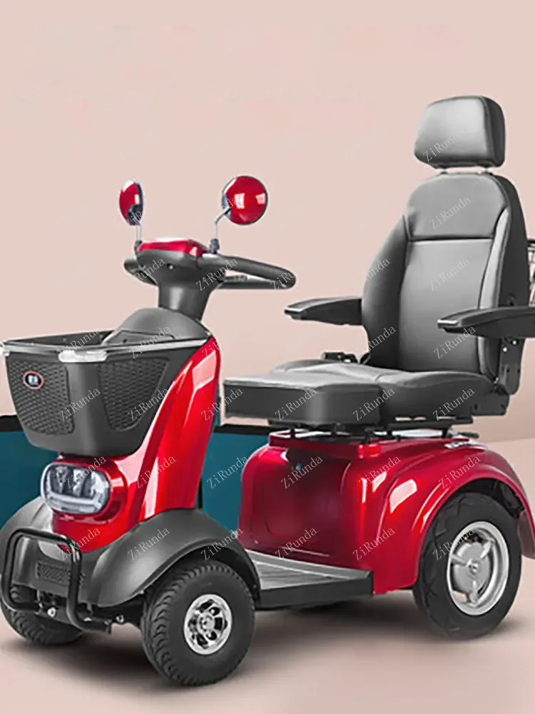 Y 500W Four Wheel Electric Car Lithium Battery48V / 20AH Electric Motorcycle for Adults / Disabled