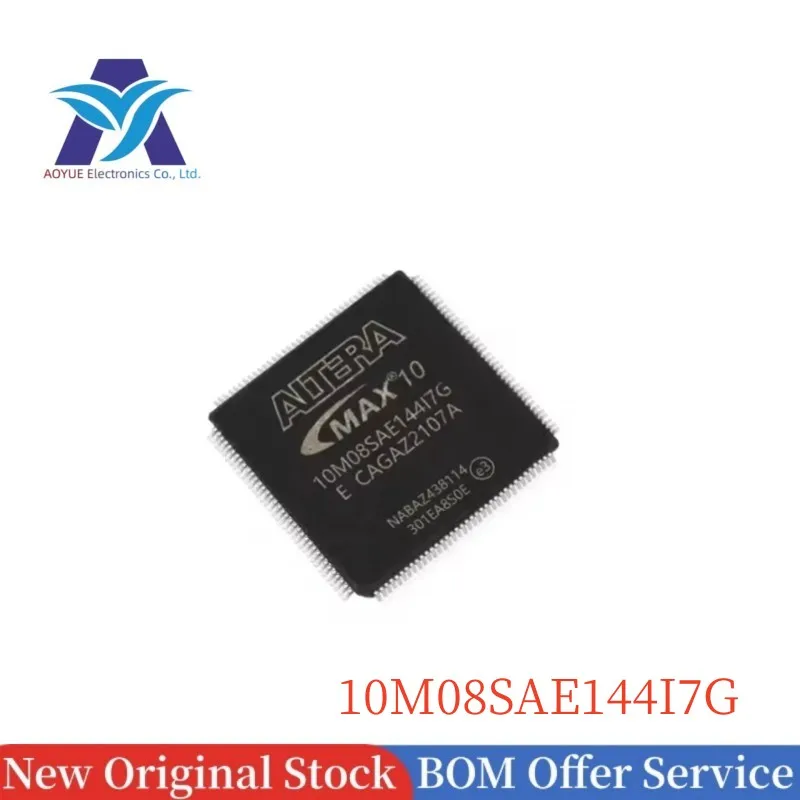 

Новые оригинальные технические электронные компоненты 10M08SAE144I7G в наличии FPGA MAX 10 Family 8000 Cells 55nm Technology 3,3 V