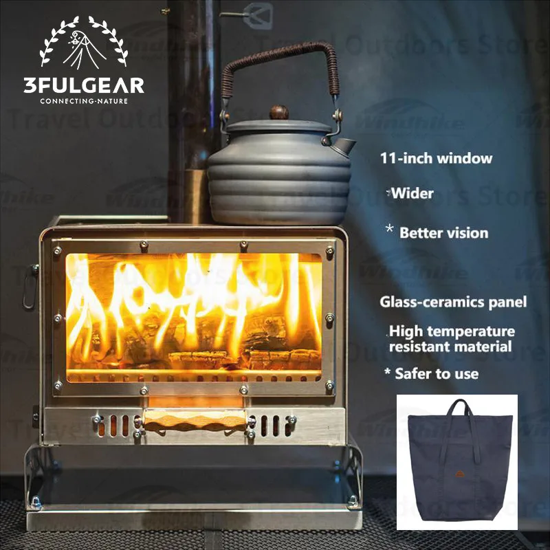 Tomersun Ventilateur pour poêle à bois magnétique 3 en 1 ventilateur de