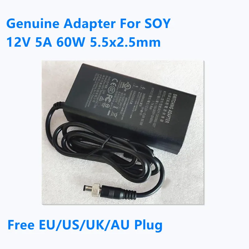 Replacement For 12.0V 2.5A 30.0W 12V Switching Adapter SOY - Foto 4