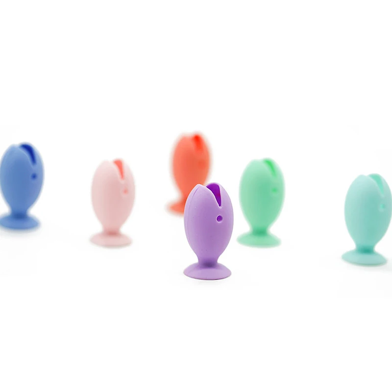 Tooth Brush Cover Caps Stand Cute Standing Portable Travel Toothbrush Head Cover Cute Fish Shape Silicone Suction Cup Toothbrush