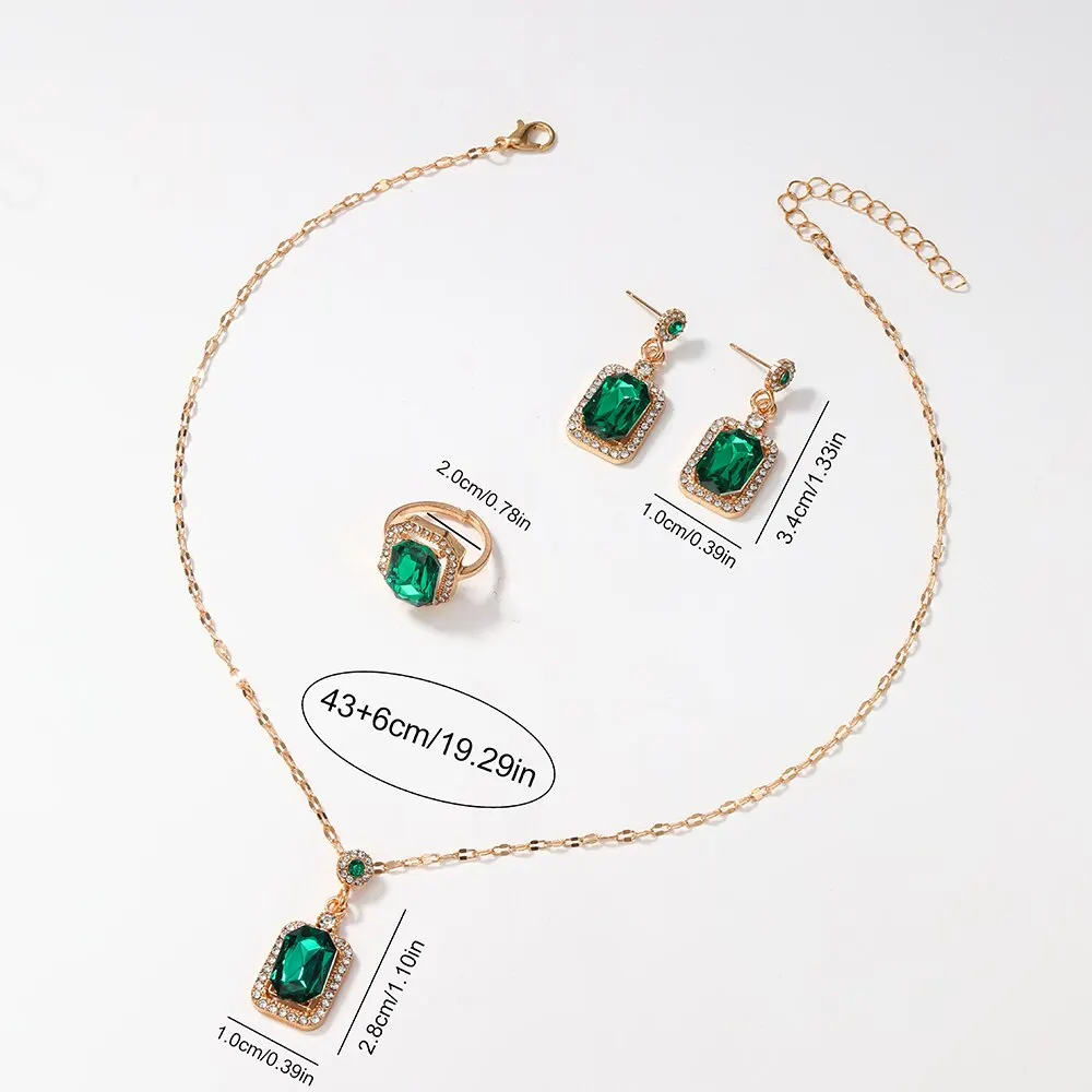 طقم اكسسوار + ساعة فاخرة ( 5 قطع )