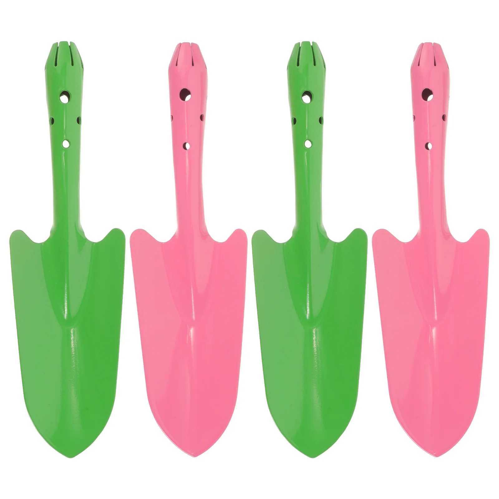 4 Pcs Mini Garden Trowel Shovels for Digging Iron Handle Planting Tools Gardening Small