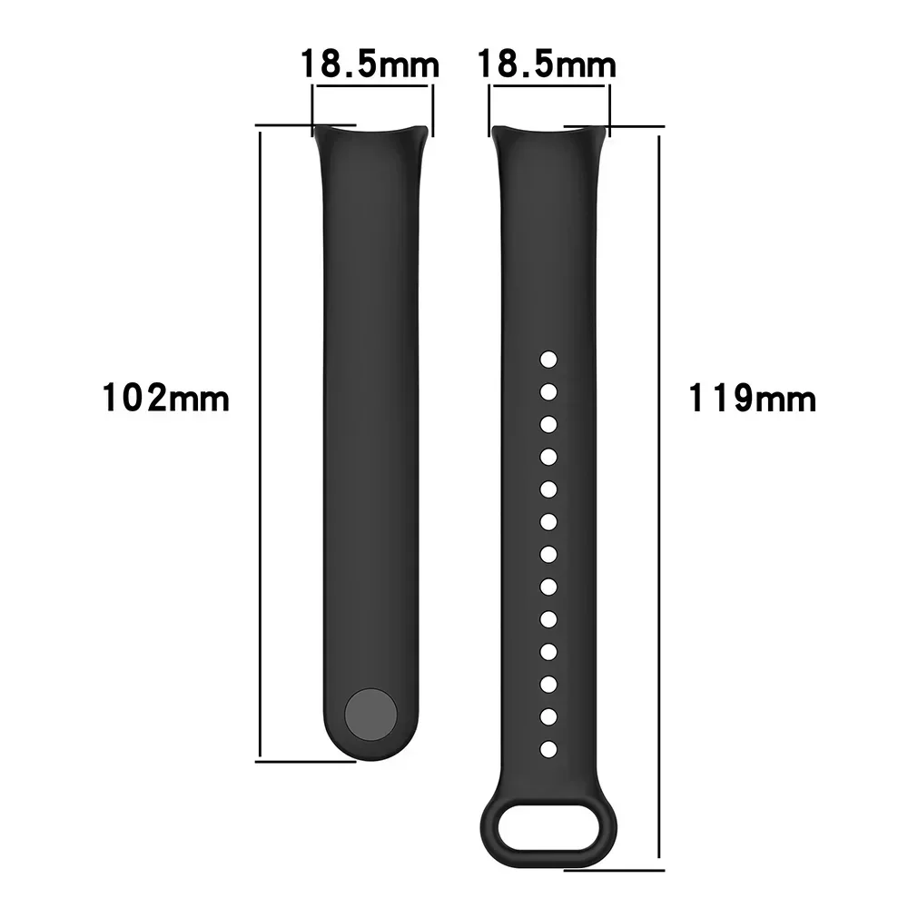 Silicone Sport Wristband Strap - Replacement Accessory