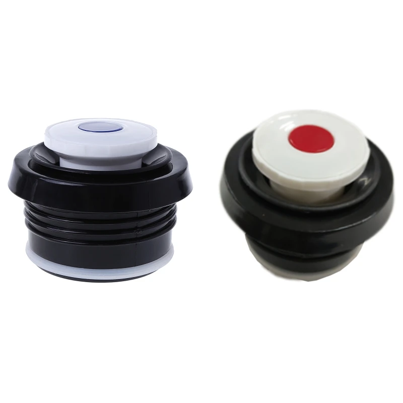 New Vacuum Insulated Water Bottle Covers Stopper Travel Mug Thermos Bottle Lids Flask Covers Plastic Material 4