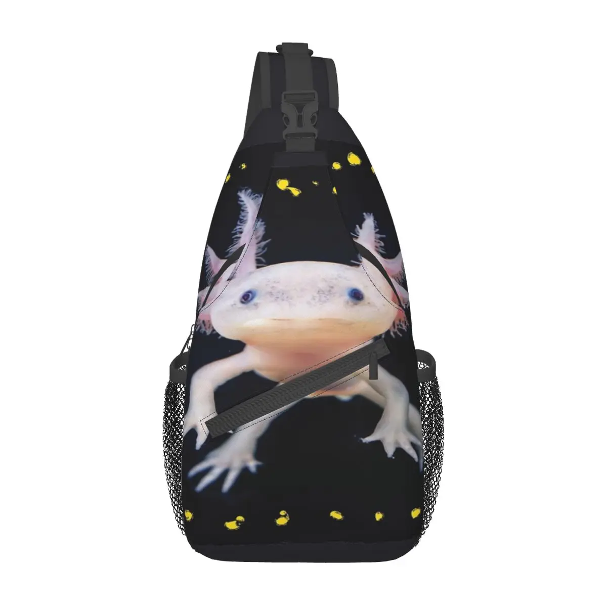 

Axolotl Chest Bag Modern Portable School Nice gift Customizable