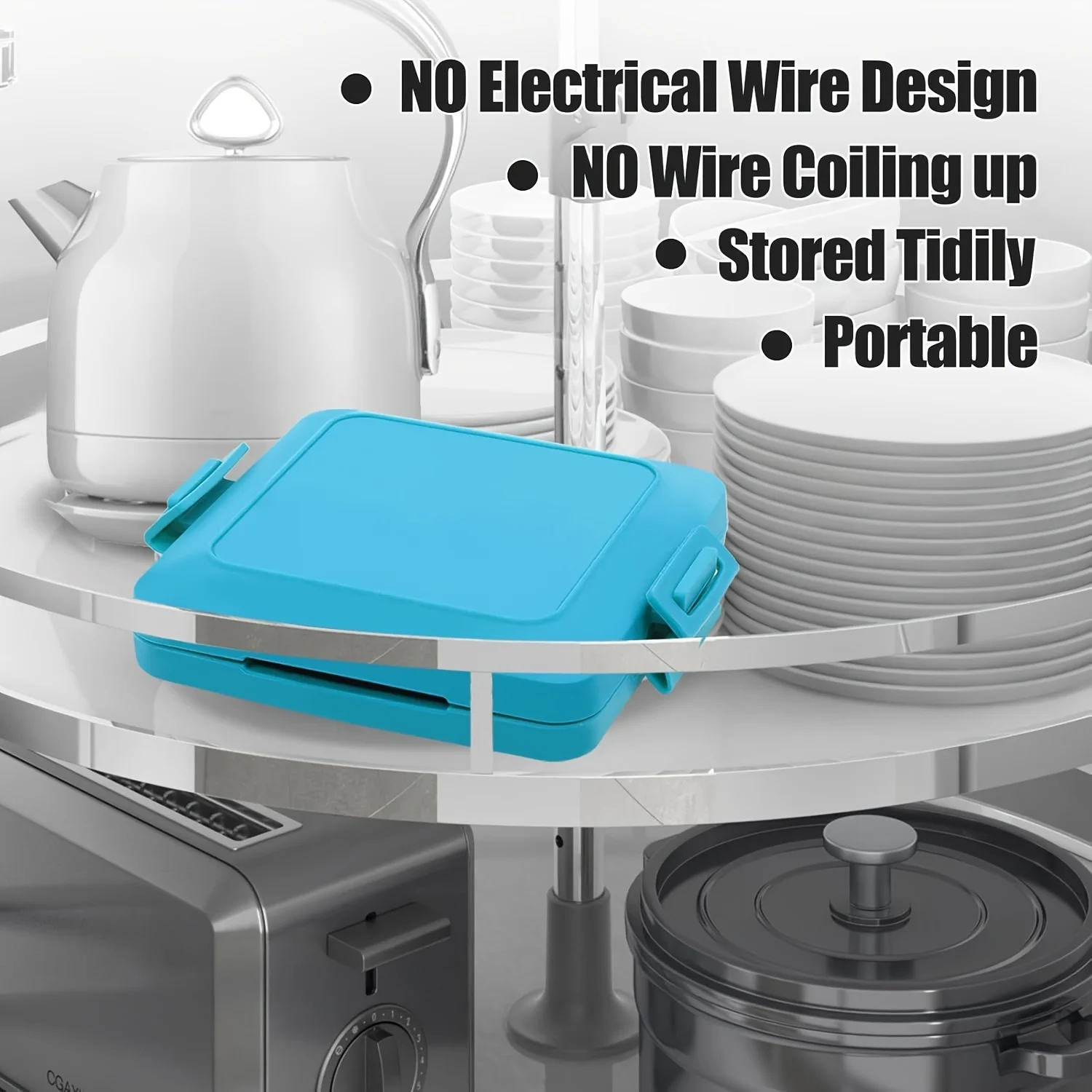 Hot Selling Microwave Oven Sandwich Toast Breakfast Machine Suitable Non-stick Coating for Microwave Oven Compact Design