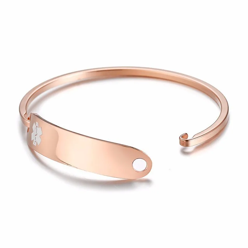 Women's Cuff Bracelet BangleType 1 Diabetes Medical Alert ID Allergy Femme Bangle Pulseira Mom Gift medical alert bracelet
