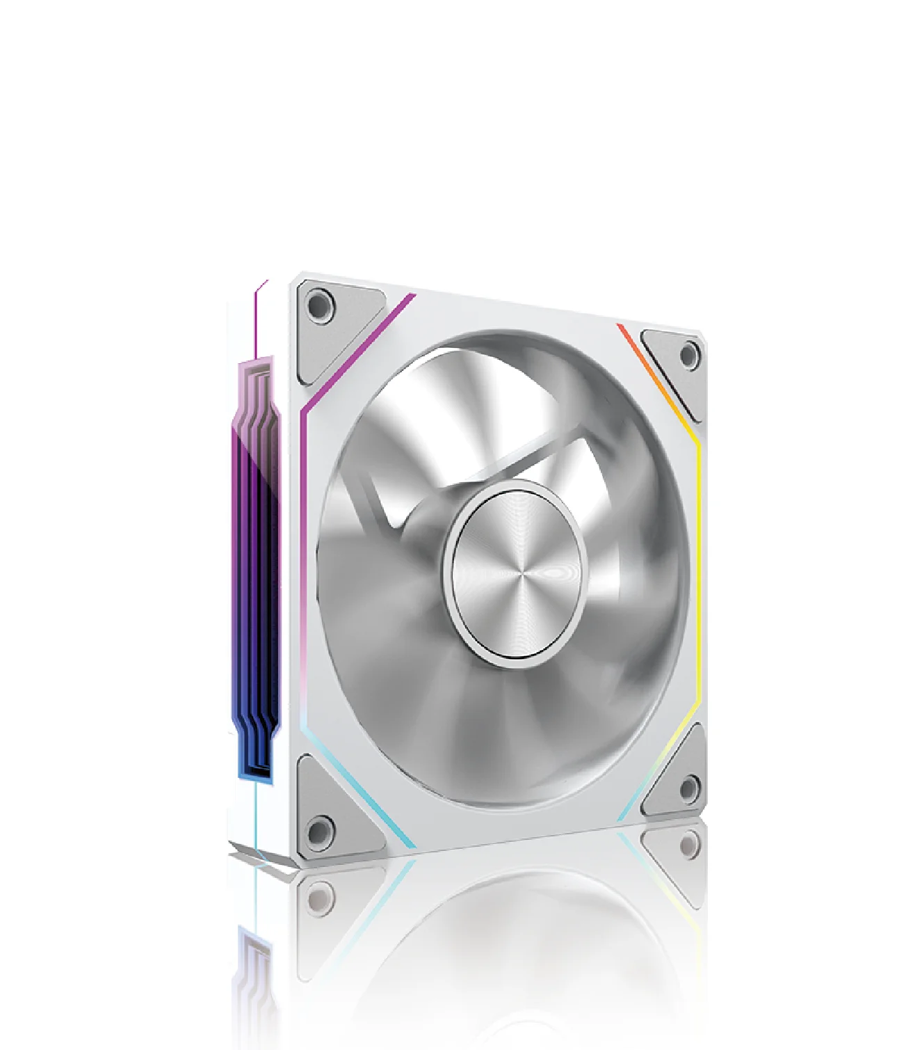 Computer Chassis Fan LDPCSJ OEM PRISM 5 PRO 12cm ARGB 4 Pin PWM Quiet Cooling Fan 12V Large Air Volume 45.2CFM/600-1800RPM