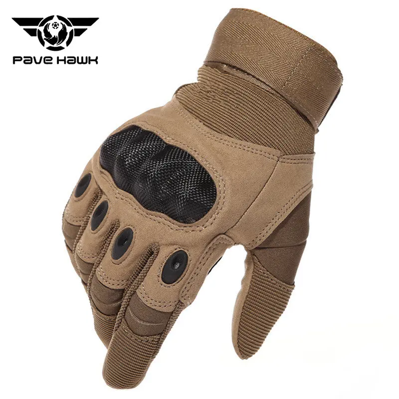 

Outdoor Tactical Gloves Men Hunting Full Finger Cycling Glove Military Armor Protection Shell Climbing Hiking Tactical Equipment