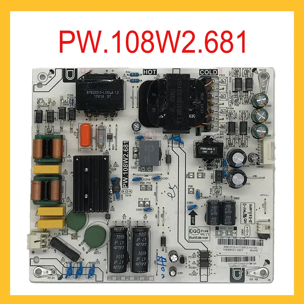 

PW.108W2.681 карта источника питания для телевизионной лампы.... И т. д. Плата питания для телевизора PW 108W2 681