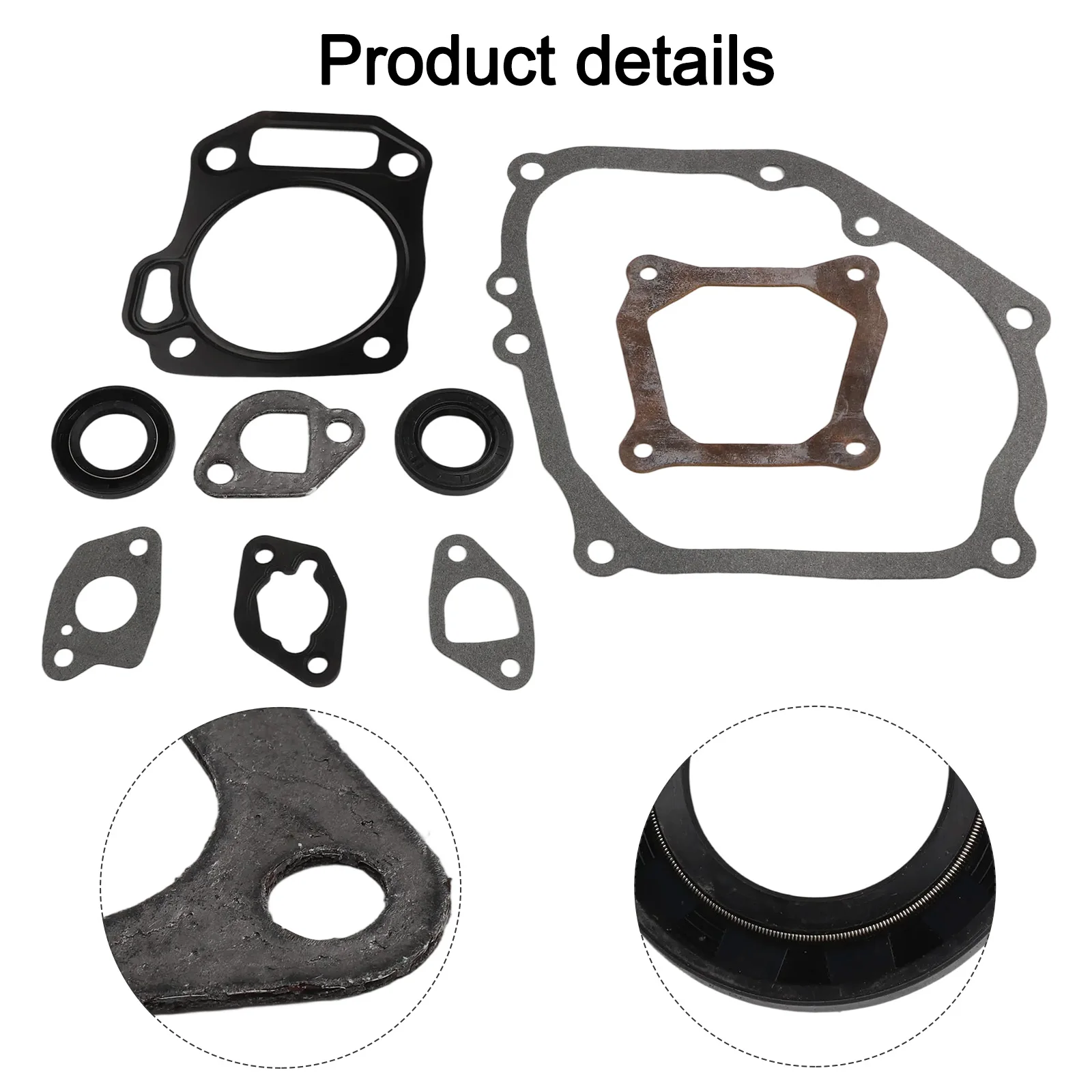 For 168F/170F Engine Gasket Set Crankshaft Oil Seal Suitable For GX160 200 212CC 6.5hp Engine Trimmer Parts