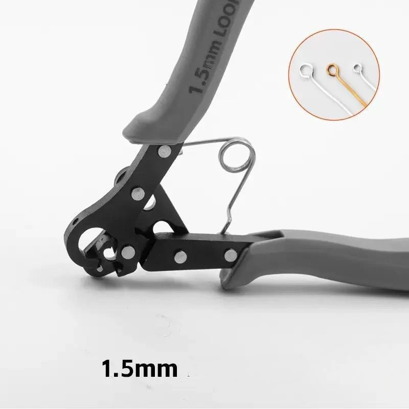 DIY 귀걸이 팔찌 목걸이 제작용 플라이어 1.5/2.25/3mm 루퍼 공예 와이어 벤딩 스트링 플라이어 원스텝 루퍼 쥬얼리 도구