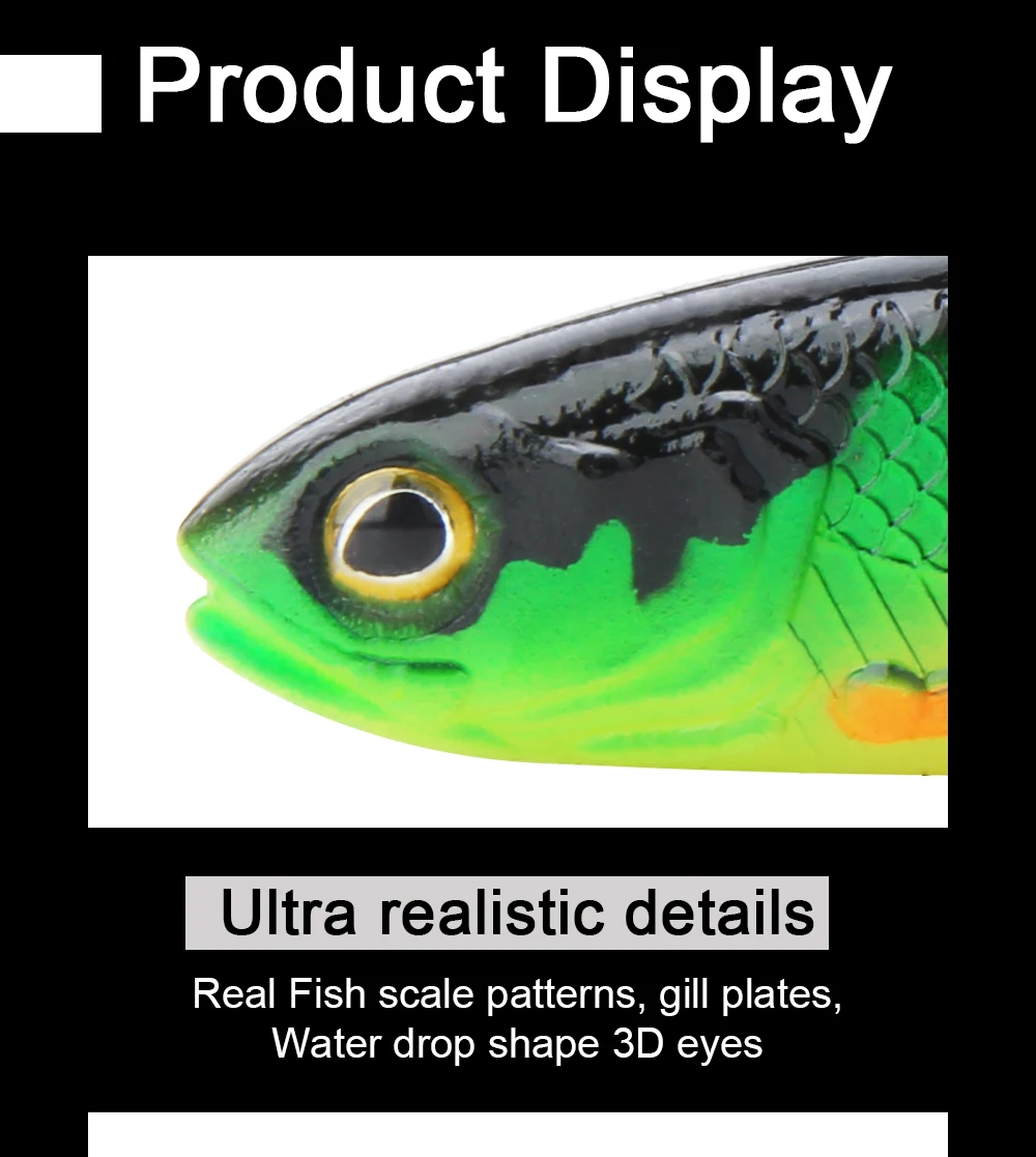 Spinpoler Wander Shaker Paddle Tail Pike Bait Soft Swimbait Shad Jointed Fishing Lure 16cm 22cm Artificial For Bass Trout Zander – Detail 4