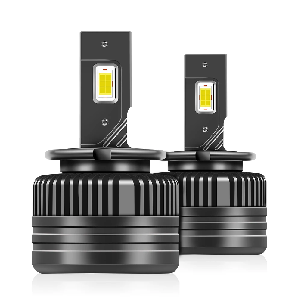 2Pcs D3S LED D1S D2S D4S D1R D2R D3R D4R LED Lights For Car Headlight 120W Auto Lamps Turbo Bulbs 30000LM 6000K Plug&Play