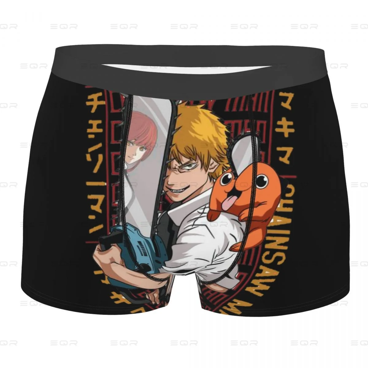 

Аниме бензопила мужское кислотное нижнее белье, очень дышащее с принтом, высококачественные подарки на день рождения